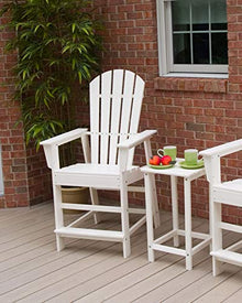 POLYWOOD SBD24SA South Beach Counter Chair, Sand
