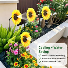 Sunflower Shape Misting Sprinkler Head with Hose, Drip Irrigation System