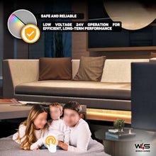Wired4Signs Black Hibiscus RGBW LED Linear Outdoor Fixture – Waterproof Resin-Filled Light Bar, 24V IP65, Color Changing RGB + Warm White 2700K (RGB + Warm White (2700K), 5ft)