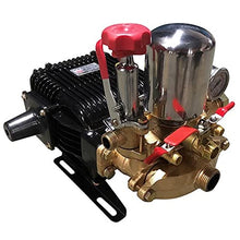 TYZK Electric Submersible Pump Garden Machine Water Pump, Three Cylinder Agricultural Piston Pump Head/High Pressure Spraying Plunger Pump Sump Pump (Color : 60 Automatic Relief)