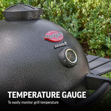 Char-Griller AKORN 20-Inch Kamado Charcoal Grill and Smoker, Triple-Wall Insulated Steel with Cast Iron Grates, Warming Rack and EasyDump Ash Pan, 445 Sq. In. Cooking Area, Graphite