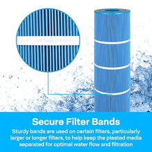 SpiroPure Blue Pool Filter for CL580 PJAN145 C-7482 FC-0820 FC-6415, 4 Pack