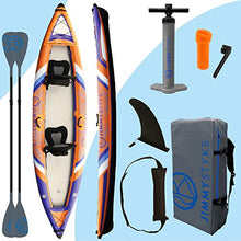 Jimmy Styks Nomad II 2-Person Hybrid Kayak Orange/Blue