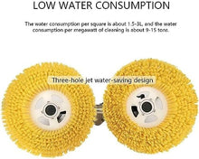 Solar Photovoltaic Panel Cleaning Brush, Adjustable Length, Double Brush Head (Spin), Hourly: 500-750m³, Water-Saving Design, Outdoor Washing Device Tool (Color : 4m)