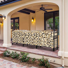 A1DFDFGOQSFG Large 12ft Firewood Rack Holder for Fireplace Storage Outdoor Indoor Wood Stacker Stand for Floor Log Carrier with Oversized Capacity,