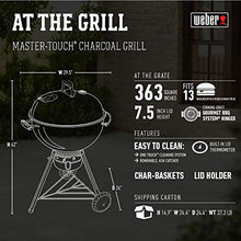 Weber® Master-Touch Charcoal Grill, 22-Inch, Deep Ocean Blue