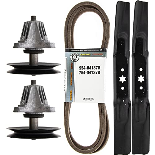 CUB CADET Blade Spindle Belt Kit 918-04822B 942-04308A 954-04137B RZT-SX 42 EFI 42" Deck