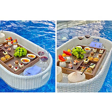 ERoomQ Swimming Pool Floating Tray Floating Tray, Swimming Pool Floats for Adults, Floating Tray for Pools Serving Drinks, Brunch, Food On Water, Various Styles Available