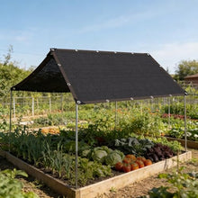 LJTGFHP 90% Shade Cloth,30 x 100 ft Tear Resistant Sun Shade Net with Reinforced Grommet,Durable Garden Tarp Cover for Greenhouse,Plant Cover, Chicken Coop,Patio and Pergola,Black