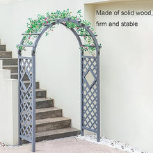 MELPHI Wooden Garden Arbor Arch with Trellis, Garden Trellis Arch for Plant Climbing, Pergola for Backyard, Lawn, Outdoor, Yard, Garden, Climbing Plants (Size : 140cm)