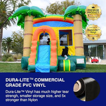 HERO KIDDO Tropical Breeze Inflatable Bounce House Yellow
