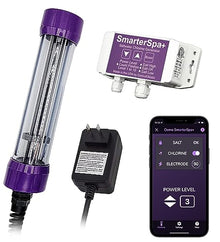 ControlOMatic Saltwater Chlorine Generator with Automatic Chlorine Detection and Mobile App for Spas Up to 2000 Gallons