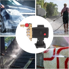 High-Pressure Booster Pump with Brass Head,13 1000w,4000psi 4gpm,for Wall,Fence,Sidewalk,Vehicle,and Pipe Cleaning