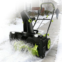 Professional 40V Cordless Snow Blower, 3500W Brushless Motor Snow Blower, 20-Inch Clearing Width, Includes 2 X 4.0Ah Batteries Quiet Operation for Snow Removal On Residential Properties