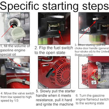 TYYMSMK Compact Gasoline Engine, 7.5HP Output, Efficient and Stable, Multifunctional Power Solution, High Performance 5KW Output