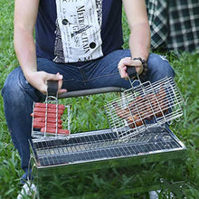 Barbecue Grill Outdoor Net Picnic BBQ Plate Kitchen Accessories Kitchen Tool with Handle