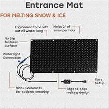 iumLeap Heated Snow Melting Mats for Entrances/Stairs/Walkways, No-Slip Outdoor Snow Ice Melting Mats W/6ft Power Cord for Winter Snow Removal -120V Outdoor Heated Snow Me(1pcs-60x400cm/(20x158in))