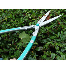 EliteBloom Garden Hedge Shears Gardening Tools, Professional Hedge Shears with Aluminum Handle Comfort Grips for Trimming Borders Shrub and Tall Bushes,