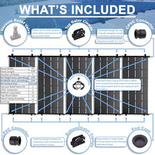 SunValue Ultimate Solar Pool Heater DIY Kit - Get the Most Out of Your Pool - Extend Your Swim Season & Pool Enjoyment (5-4'x10' Panels / 200 Square Feet)