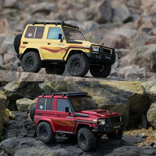 JIKEFUN RC Car LC71 RTR 4WD Rock Crawler Red
