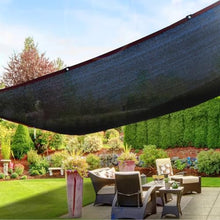 XBTGS 90% Sunblock Black Greenhouse Shade Netting Outdoor Shade Cloth with Grommets Rectangle Tarp for Garden Flower Plants Custom Size,4m x 10m,4m x 10m