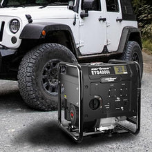 CARTMAN Portable outdoor Generator，4000W ultra-quiet gas engine, EPA Compliant, Eco-Mode Feature, Ultra Lightweight for Backup Home Use & Camping