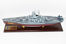 Squadron Nostalgia LLC USS Massachusetts BB-59 Battleship Mahogany Model 24-Inch