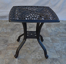 theWorldofpatio Elizabeth Cast Aluminum Powder Coated 6-piece Seating Set with Sunbrella Cushions - Antique Bronze