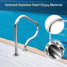 FYLFANYAN PooHand Rail, Pasamanos De Fácil Montaje Pool Rail Pool Railing Swimming Pool Stair Rail Pool Handrails for Inground Pool,Summer Pool Handrails,Safety Products,Easy Mount Hand~/