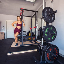 IFAST Power Cage with LAT Pull down System, Squat Rack, Weight Bench, 370lbs Weight Plates