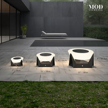 MOD LIGHTING Skye Solar Post Lights Black