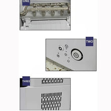 TEDILUVI Small Home Commercial Ice Maker Can Flip Basket Automatic 9 Square Round Mini Machine
