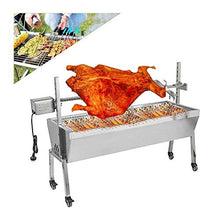 Dntum BBQ Rotisserie Grill Roaster Charcoal Spit Roast Machine Charcoal Bearing Lamb Spit Roaster Hog Roasting Machine for Outdoor Picnic Camping 154lbs