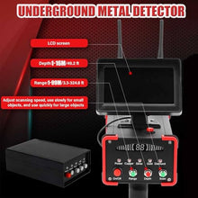 ERICAT High Definition Screen Underground Treasure Scanner, Gold Detector Metal Detector Underground Metal Scanner, Search Range 99m & Detection Depth 16m, Precise Positioning for Gold, Silver