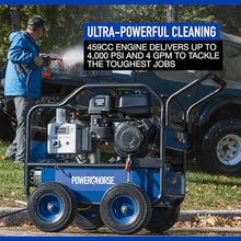 Powerhorse Gas Hot Water Pressure Washer with Diesel Heater, 4,000 PSI