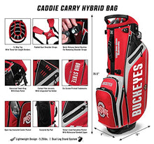 Team Effort Virginia Tech Hokies Caddie Carry Hybrid Golf Bag - Virginia Tech Hokies