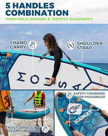 Mousa Inflatable Stand Up Paddle Board Orange
