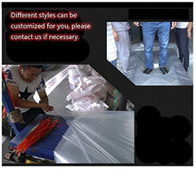 Whryspa Greenhouse Polyethylene Film 10 Meters Wide (32.8 Feet) 2-50 Meters Long Transparent Plastic Film,10x12m