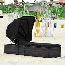 TEOYETTSF Recliner Chair Top Tone Coffee Table Black