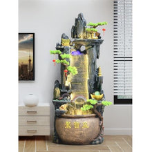 GRFIT Garden Water Fountain Rockery Water Decoration, Living Room Courtyard Water Circulation Fountain Landscape, Office Decoration Fish Tank Outdoor Freestanding Fountains (Size : L)