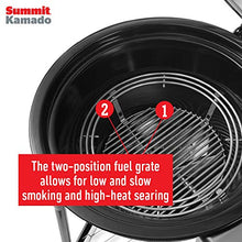 Weber® Summit® Kamado S6 Charcoal Grilling Center with Gas Ignition, Black