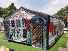 GEPAS Giant Inflatable Maze Game Halloween Haunted House As Picture Show