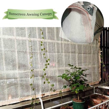 White Shade Net Cover - UV Resistant Sunblock Shade Cloth Canopy for Greenhouse & Garden Plants (1x2m to 6x7m)