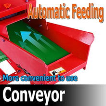 TXMACHINE Electric hay Cutter Silage Machine Robotic Lawn Mowers 800kg/h hay Cutter Machine Grass Cutter for Chaff,Corn Straw,Rice Straw,Elephant Grass with 4 Blades (220V/50HZ, red Color)