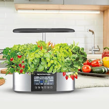 Indoor Hydroponics System Indoor Garden Intelligent Control System + 4.8In LCD Screen, 36W LED Grow Lights - Height Adjustable, for Home, Kitchen, Gardening wyqdp240305