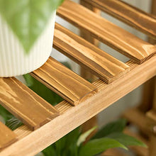 ZOCWJK Indoor Plant Stand Plant Rack Bamboo Plant Stand Flower Pots Shelf Garden Holder Display Shelf Balcony Flower Stand Multifunctional,