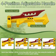 Heavy Duty Small Tree Root Puller Tool, Leverage Sapling Puller Tool for Tree Root - Fully Uproots Woody Stems, Fence Post Puller, Manual Root Remover