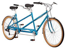 Schwinn Twinn Classic Tandem Adult Beach Cruiser Bike Blue