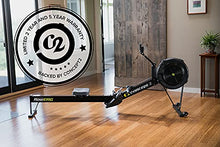 Concept2 RowErg Indoor Rowing Machine - PM5 Monitor, Device Holder, Adjustable Air Resistance, Easy Storage Black