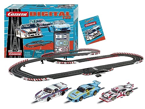 Carrera Digital Electric Slot Car Racing Track Set Retro Grand Prix